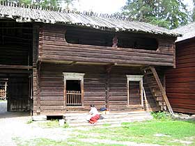 Seurasaari: Ivars farmstead, N&auml;rpi&ouml;