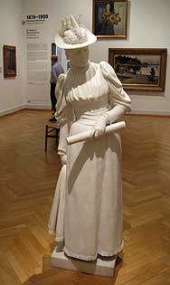 Vilhelm Bissen: A Lady. Emilie Marie Rovsing, n&eacute;e Raaschou. 1891