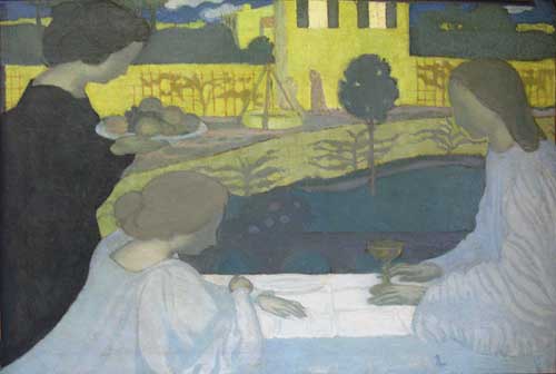 Maurice Denis (1870-1943): Martha and Mary (1896)